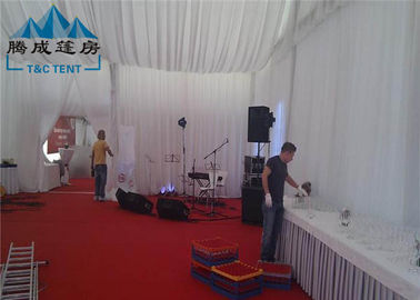 Klare Spannen-Struktur-Hochzeits-Ereignis-Zelte heiß - BAD galvanisiert für 500 Menschen