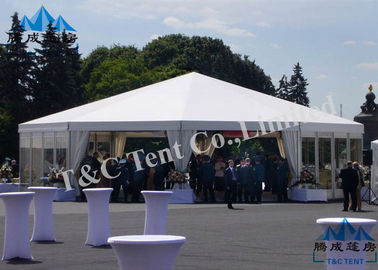 Kundengebundene Farbe außerhalb der Ereignis-Zelte mit doppeltem überzogenem Polyester-Gewebe PVCs