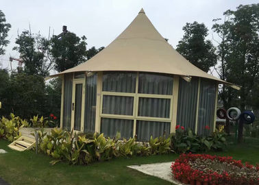 Klares Hotel-Zelt der Wand-geodätischen Kuppel für Ausstellungs-und Tourismus-Haus