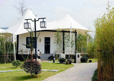 Klares Hotel-Zelt der Wand-geodätischen Kuppel für Ausstellungs-und Tourismus-Haus