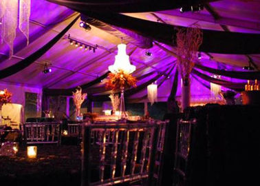 Aluminiumlegierungs1000 menschen klären Dach-Hochzeits-Ereignis-Zelte mit Licht