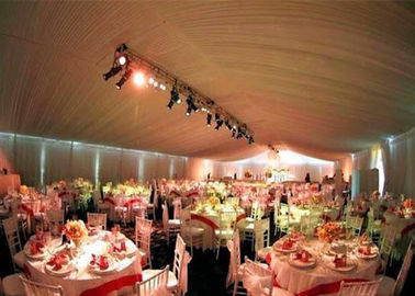 Aluminiumlegierungs1000 menschen klären Dach-Hochzeits-Ereignis-Zelte mit Licht