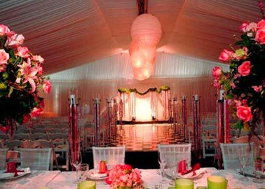 Zelt-Zelte des Luxus-25x60m im Freien für Hochzeiten/Ereignisse mit Dekoration