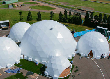 Großes Zelt der geodätischen Kuppel für das Ereignis-Hochzeitsfest, das großes Hauben-Zelt, große Ereignis-Zelte annonciert