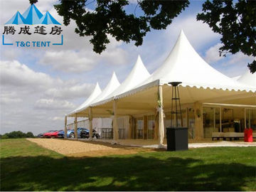 Sichere und UVschutz-hohe Widerstand-gute Flexibilitäts-weißes PVC-Zelt für die Hochzeit