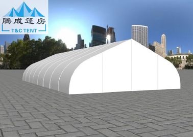 Aluminiumrahmen-Zelt des 20x40m Weiß PVC-Kurven-freien Raumes für Heirats500 menschen Sitzer-Wind beständig