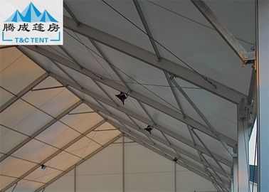 10x60m äußere Sportereignis-Zelte hitzebeständig mit Glas oder PVC-Tür