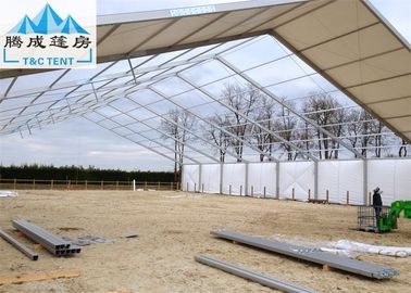 10x60m äußere Sportereignis-Zelte hitzebeständig mit Glas oder PVC-Tür