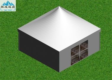 5x5m Pagode Gazebo-Zelt mit Aluminiumrahmen weißer PVC-Dach-Abdeckung für Wein-Festival